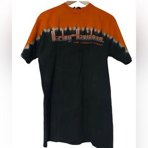 vintage 🦅 Harley Davidson Tie Dye Tee